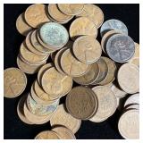 (50) Wheat Pennies