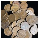 (50) Wheat Pennies