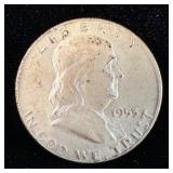 1953-D Silver Franklin Half-Dollar