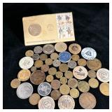 Miscellaneous tokens, wooden nickels, and other