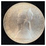 Uncirculated 1960 Italian Silver 500 LIRE