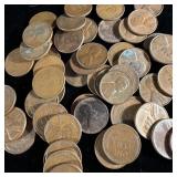 (50) Wheat Pennies