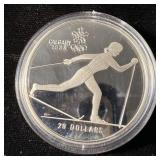 1986 Canadian $20 Silver Proof Coin Commemorating>