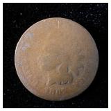 1867 Indian Head Penny