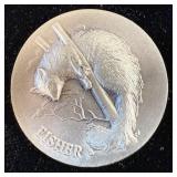 Wittnauer Precious Metals Sterling Silver Fisher