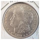 1878 Silver Morgan Dollar MS Double Eyelid &>