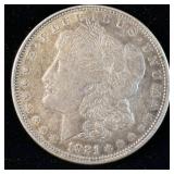1921-D Silver Morgan Dollar