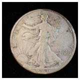 1943-D Silver Walking Liberty Half-Dollar