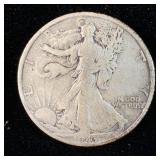 1943-S Silver Walking Liberty Half-Dollar