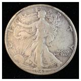 1942-D Silver Walking Liberty Half-Dollar