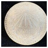 1933 Mexican Silver One Peso