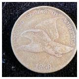 1858 Flying Eagle Penny