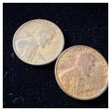 1924 & 1924-S Wheat Pennies