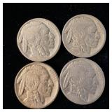 1920, 1920-D, 1923 & 1923-S Buffalo Nickels