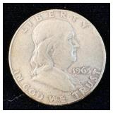 1963-D Silver Franklin Half-Dollar