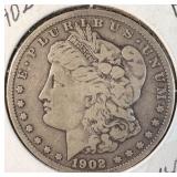 1902-O Silver Morgan Dollar