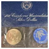 1973-S Uncirculated Silver Eisenhower Dollar
