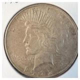 1922-D Silver Peace Dollar