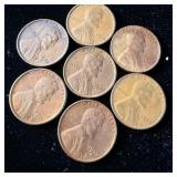1932, 1932-D, 1933, 1935 & 1935-D Wheat Pennies