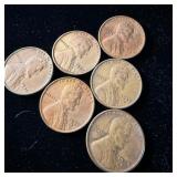 1936, 1936-S, 1936-D, 1937, 1937-S & 1937-D Wheat>