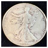 1938 Silver Walking Liberty Half-Dollar