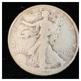 1940 Silver Walking Liberty Half-Dollar