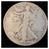 1936 Silver Walking Liberty Half-Dollar