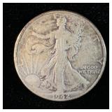 1942 Silver Walking Liberty Half-Dollar