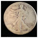 1941-D Silver Walking Liberty Half-Dollar
