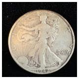1942 Silver Walking Liberty Half-Dollar