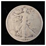1945-S Silver Walking Liberty Half-Dollar