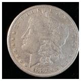 1887 Silver Morgan Dollar XF