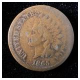 1865 Indian Head Penny