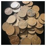 (50) Wheat Pennies