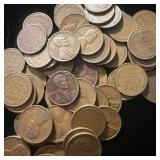 (50) Wheat Pennies