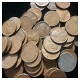 (50) Wheat Pennies