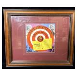 Framed 'Annie Get Your Gun' MGM record cover >