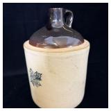 Antique 1 gallon western stoneware salt glazed