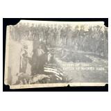Real Photo Postcard Burial of the Dead at Battle >