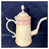 Antique Brass Teapot 9.5' Tall