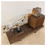 Single Jack drill from Homestake mine with large>