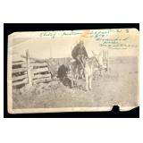 1891 Chief Indian Scout US Wounded Knee Massacre >