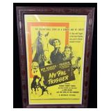1946 Roy Rogers #851 Framed Movie Poster 'My Pal