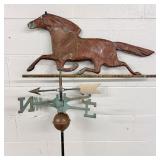 Antique original  copper & bronze horse