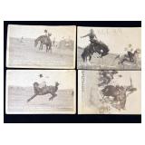 Antique Rapid City Indian Rodeo Postcards Soapy>