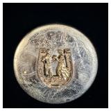 Vintage western dance belt buckle