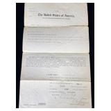 Official 1911 Pine Ridge Land Patent Mary Kills >