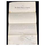 Official 1911 Pine Ridge Land Patent Sallie Kills>