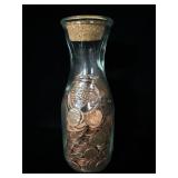 Jar of pennies