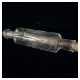 Vintage glass rolling pin